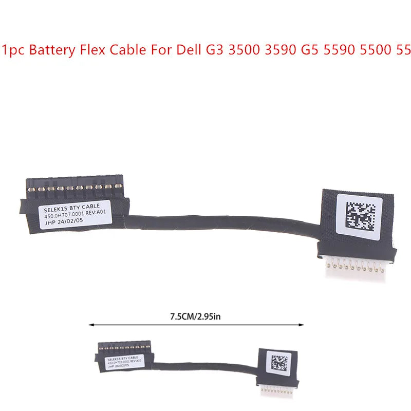 Battery Flex Cable For Dell Latitude 5400 5401 5405 5410 5411 E5400 E5401 E5405 E5410 E5411 laptop Battery Cable Connector Line
