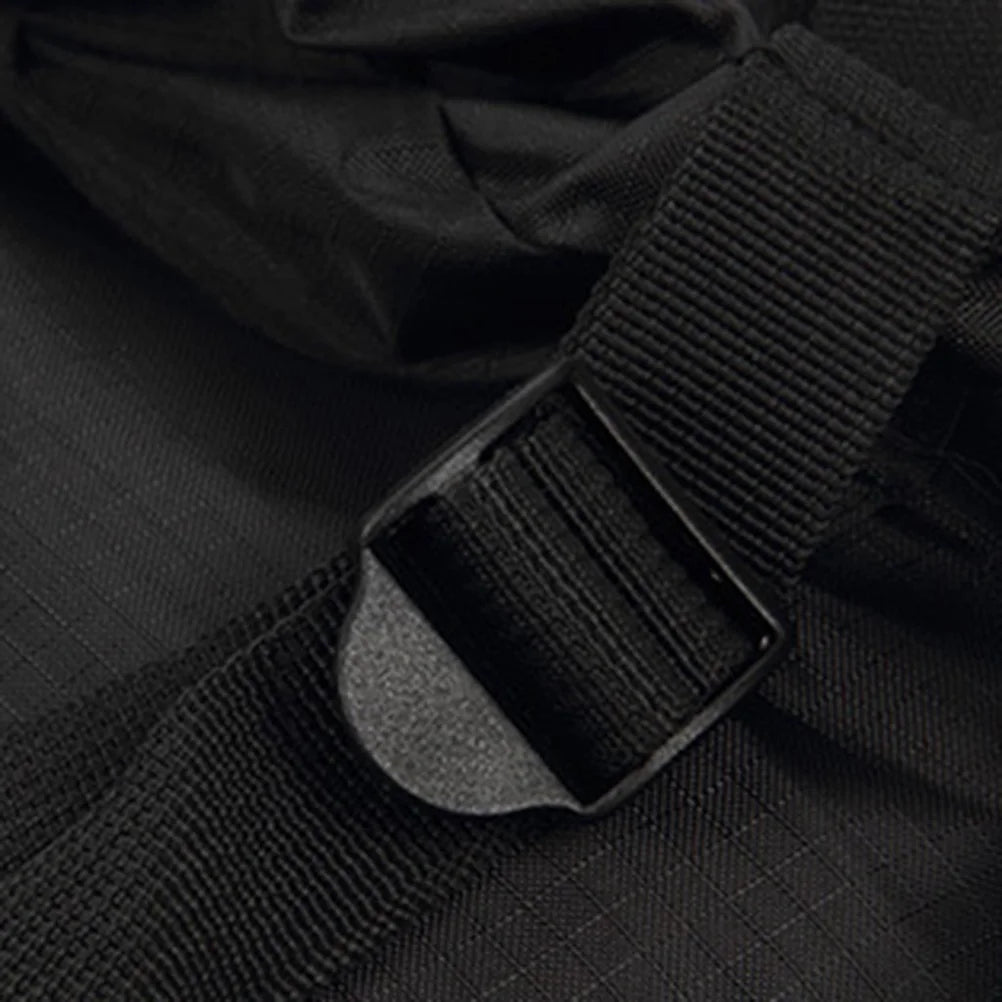Large Capacity Black Sleeping Bag Compression Sack Foldable Waterproof Dustproof Storage Bag For Travel Outdoor Gear Reinforced