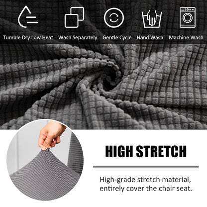 Thick Jacquard Office Computer Game Chair Slipcovers Stretchy  Reclining Racing Gaming Chair Cover Protector With Armrest Cover
