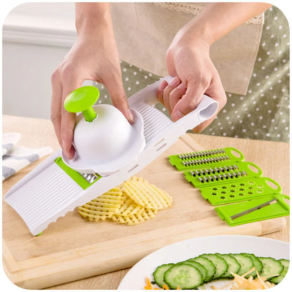Vegetable Fruit Slicer Round Cutter Potato Grater Spiralizer Vegetable Chopper Kitchen Home Tools