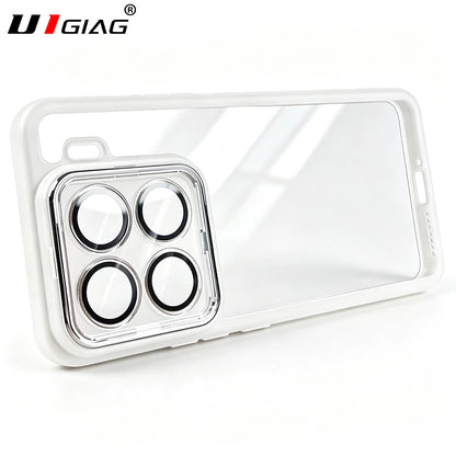 Shockproof Soft Clear Case For Xiaomi 17 17T 15 15T 14 14T 13 13T 12 12T 11T Pro Silicone Plain Matte Camera Cover Tpu Shell