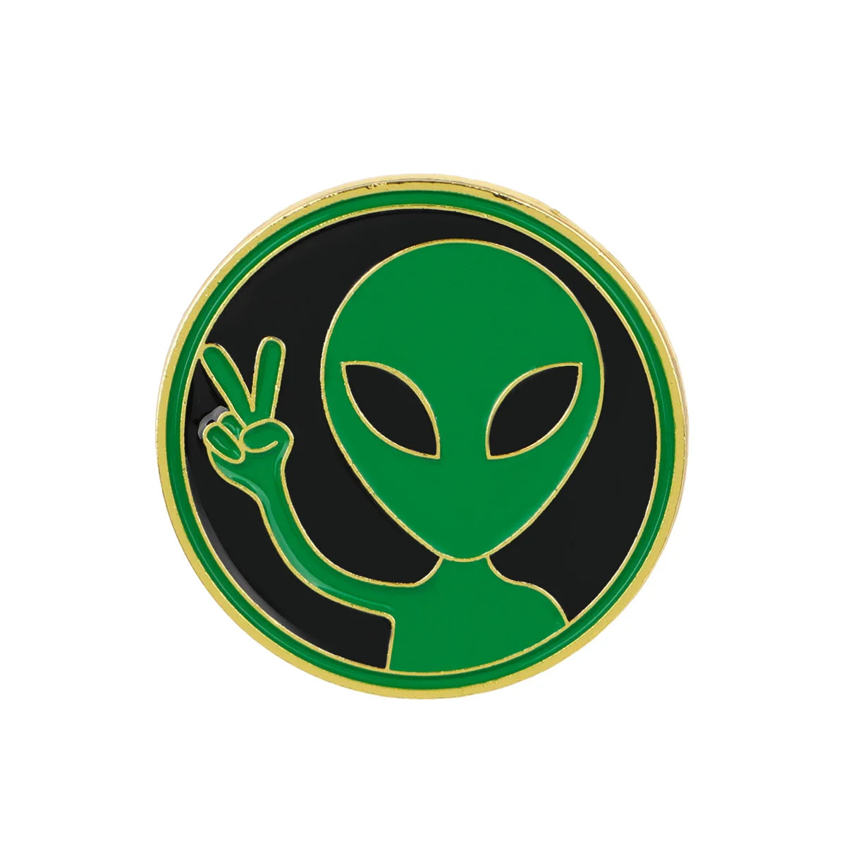 Funny Alien Enamel Pin Cartoon UFO Bigfoot Brooches for Clothes Badges on Backpack Bags Collar Hat Badge Lapel Pins Jewelry Gift