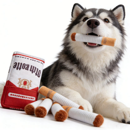 Large Dog Toys for Indestructible Dogs Interactive Dog Toy Training Aids Fake Cigarettes Puppy Accessories Bite Pet Supplies