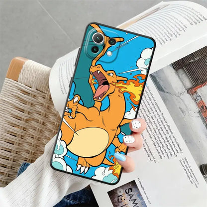 Funda Phone Cover Case for Xiaomi Mi 11T 12T Pro 15 Pro 12X 13 Lite 12 14 10T 11 Cool Pokemon Pikachu
