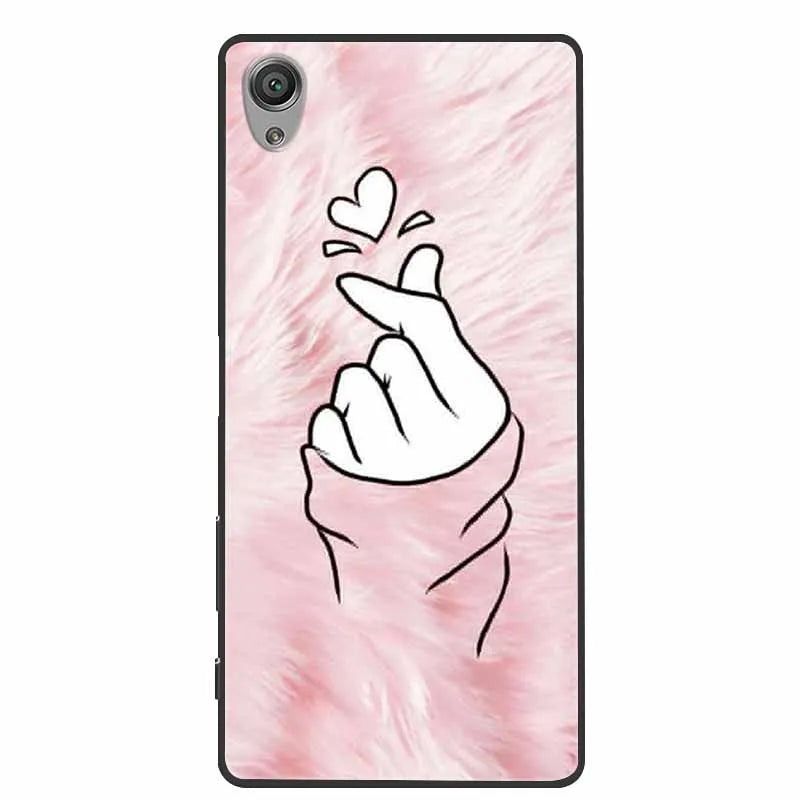 For Sony Xperia X Case F5121 Fashion Soft TPU Silicone Back Cases for Sony Xperia X Cover Protective Funda XperiaX Cartoon F5122