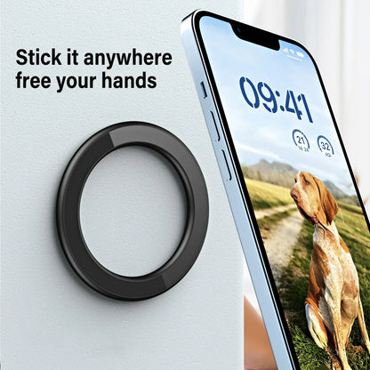 The Magnetic Phone Holder Is Multi-functional and Suitable for Various Scenarios. Use The Adhesive Magnetic Phone Holder