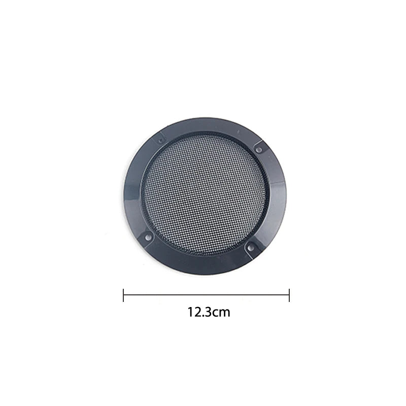 2/3/4/5/6.5/8Inch Speaker Net Cover High-grade Car Home Mesh Enclosure Speakers Plastic Frame Metal Iron Wire Grilles