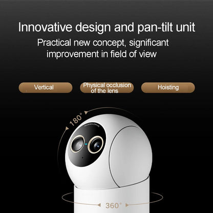 Xiaomi Smart Camera 4 9X Zoom Edition 8MP+5MP Dual Cameras f/1.6 ISP Large Aperture 4K Image Sensor AI Humanoid Pet Detection