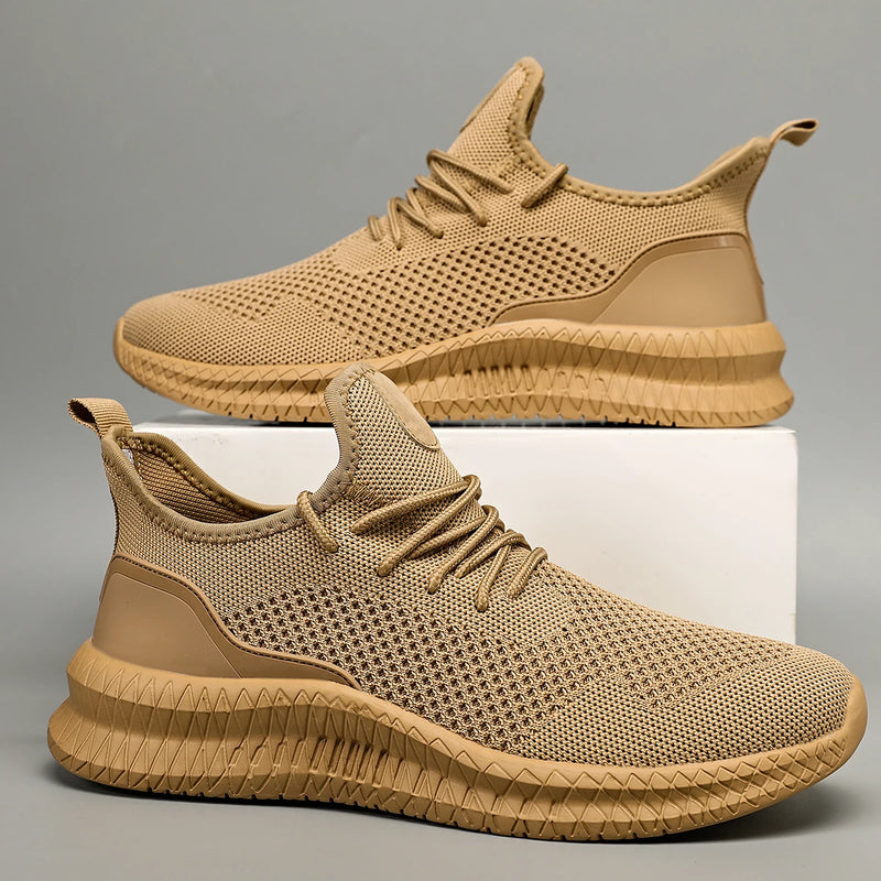 Men Casual Shoes Anti Slip Wear-Resistant Breathable Cushioning Non Slip Blocking Design Versatile Comfortable Shoes Man