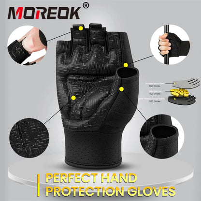 Gym Gloves for Men Sports Multi-use Breathable Gel Weight Lifting Gloves for Pull-ups,Training,Fitness,Road Bike Outdoor Cycling