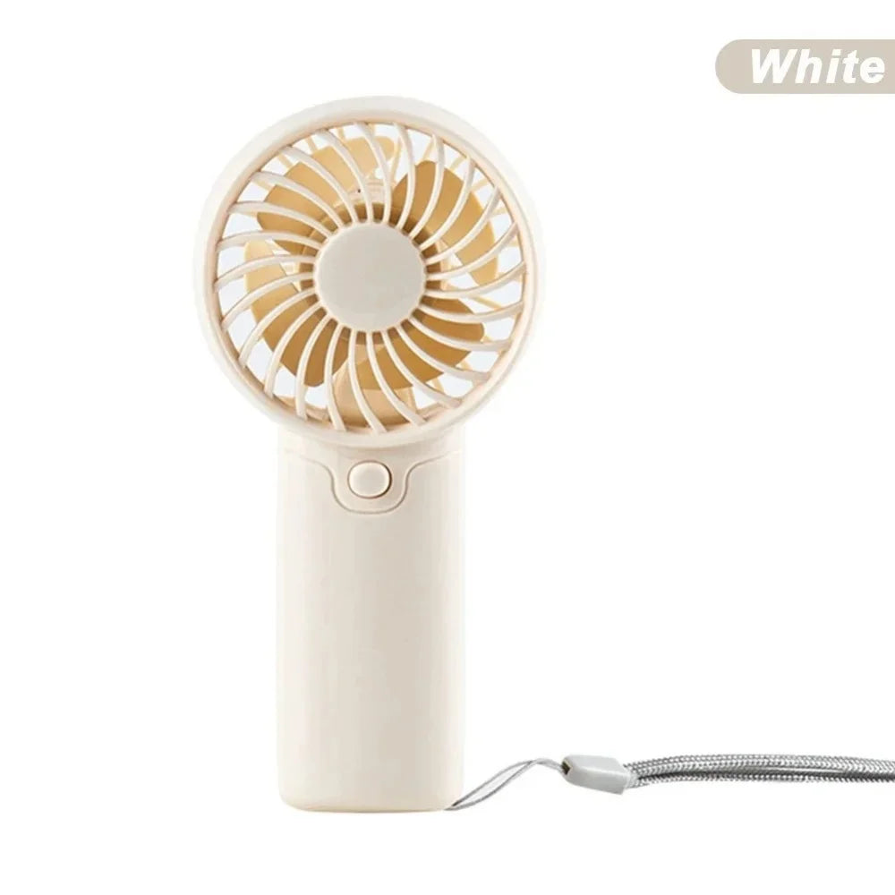 Portable Fan, Creative Compact Pocket Handheld Fan, Lightweight Mini Fan (AAA Batteries Not Included)