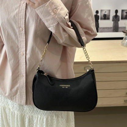 Faionable Casual Crossbody Bag Women's Oulder Bag Trendy Design 2026 Spring Underarm Bag Soft PU Leather Color Handbags Purses