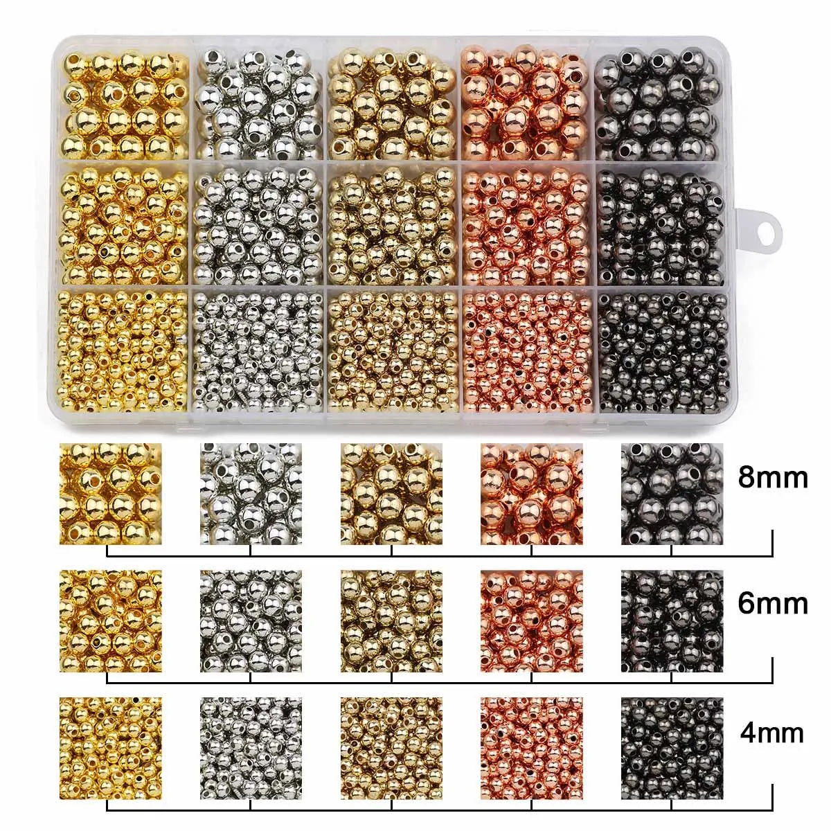 CCB Craft Kits A Variety of Styles Sizes—Handmade DIY Jewelry Making Materials Accessories for Bracelets Necklaces Other Jewelry