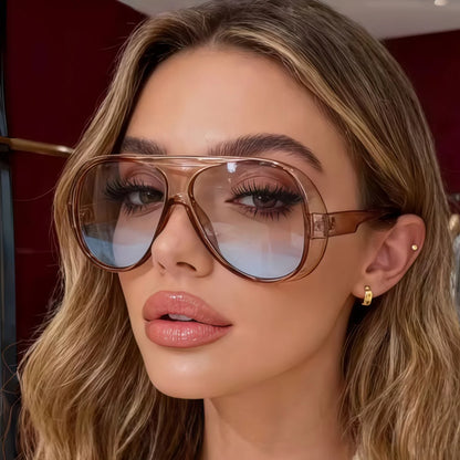 3pcs European and American retro style men's and women's fashionable sunglasses trend versatile summer sun shading and UV protec