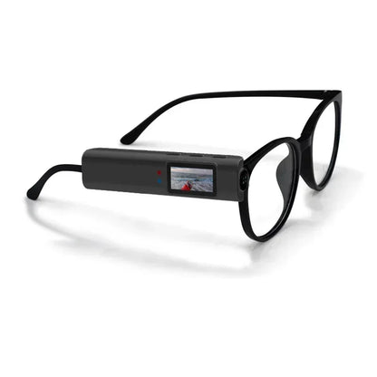 Lenovo 4K Glasses Camera WiFi Smart Video Recording HD Headset Wearable Cam for Travel Vlogging Hands Free Sunglasses Recorder
