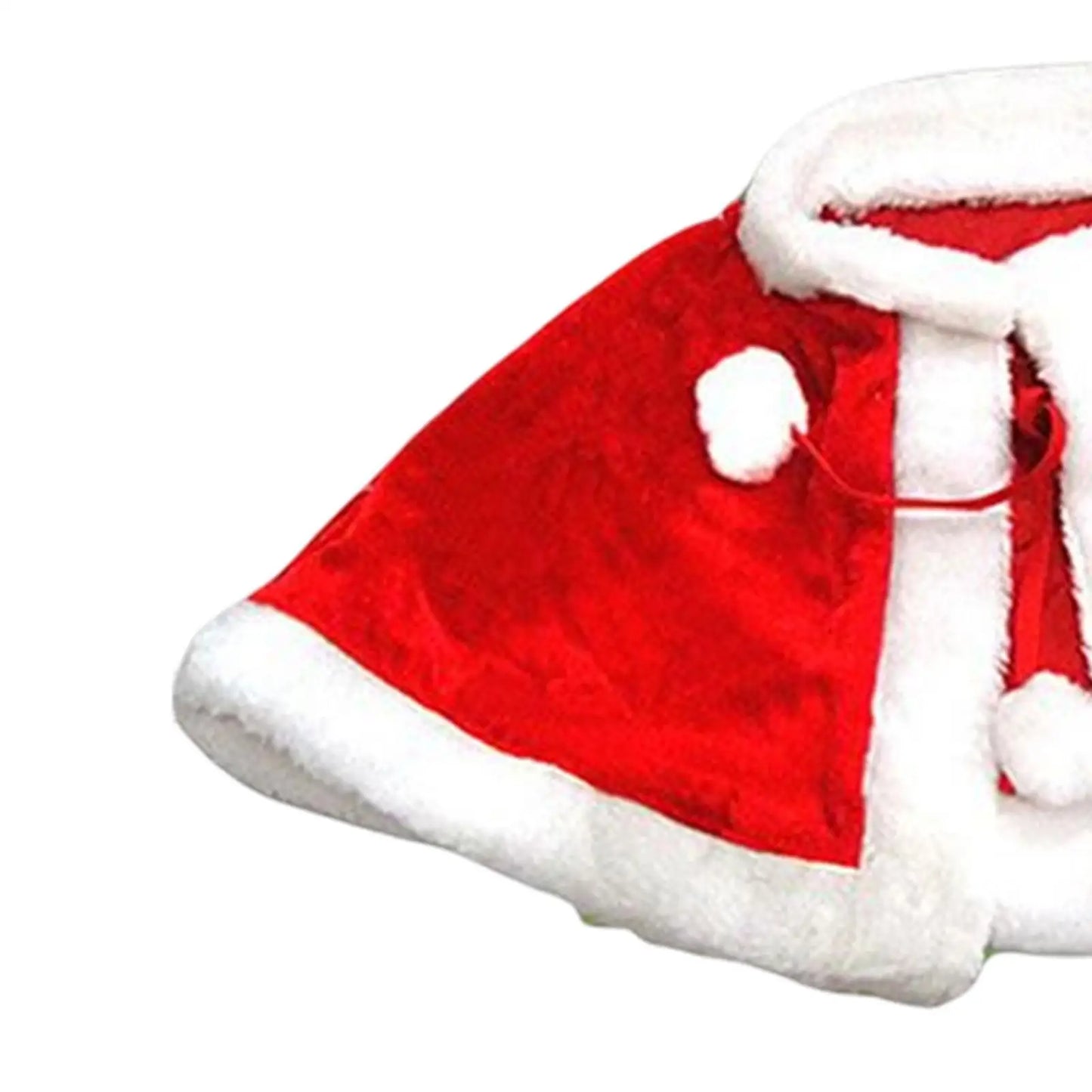 Christmas Shawl Performance Clothing Santa Claus Christmas Cloak Children’s Christmas Cloak Gold Velvet Christmas Costume
