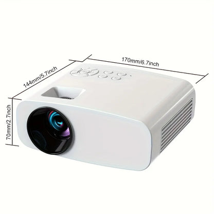 POWERFUL Portable 13000Lux Projector Native 4K 1080P Android 14 WiFi 6 Bluetooth 5.4 Home Movie Outdoor FHD Projectors Beamer