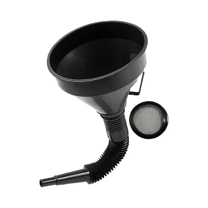 Engine Refueling Funnel with Filter for Car Motorcycle Truck Oil Gasoline Filling Strainer Extension Pipe Hose Funnels Tool