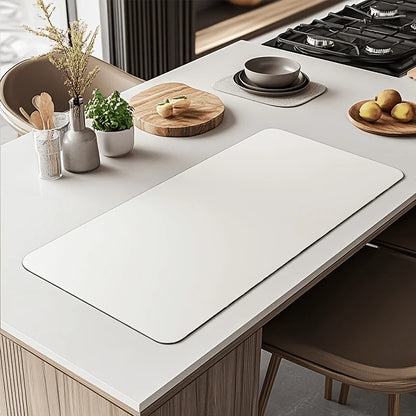 1pc Large Faux Leather Mouse Pad, Non-Slip Waterproof Desk Pad for Office, Desk, Mouse Pads for DeskEasy To Clean, Mouse Pads