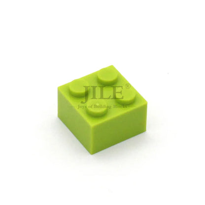 50pcs MOC Building Blocks Brick 2x2 3003 DIY Enlighten Creative Basics Classic Sets Compatible with Assembles Particles Toys