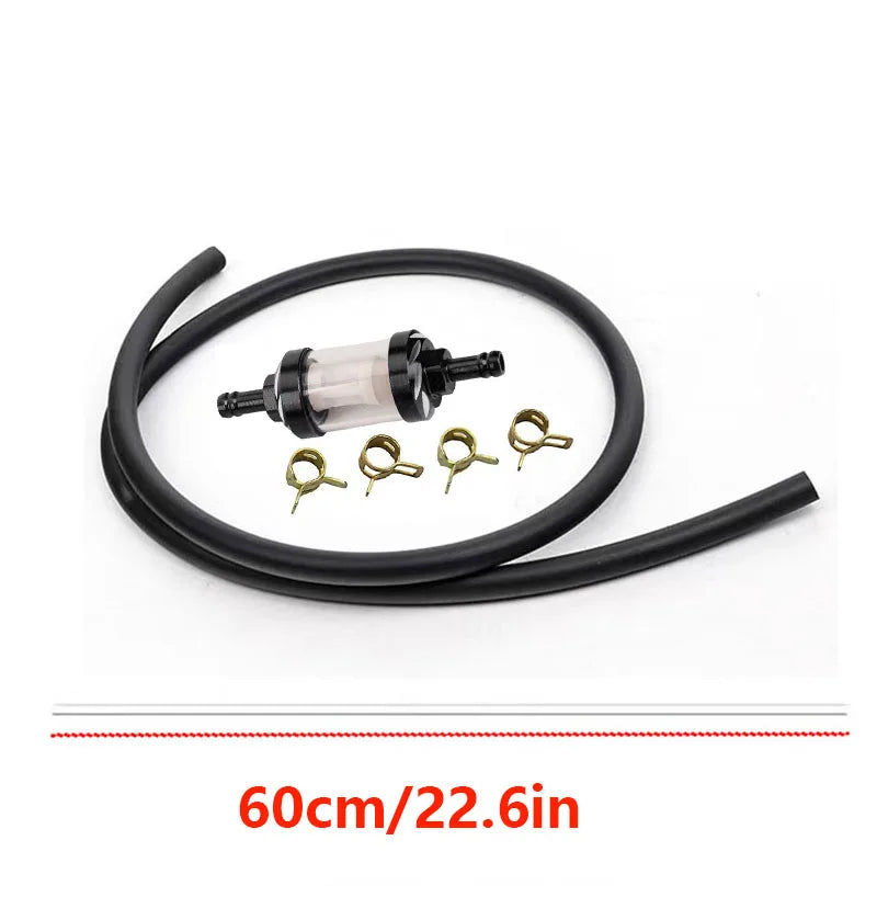 9mm CNC Aluminum Alloy Glass Gas Fuel Oil Filter Moto for Dirt Pit Bike 125/140/150/160cc CRF70 90 110 TTR100 110 KLX65