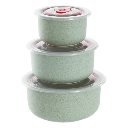 3 food storage containers, lunch box with lid, microwave storage containers for cooking, meal preparation, daily use.