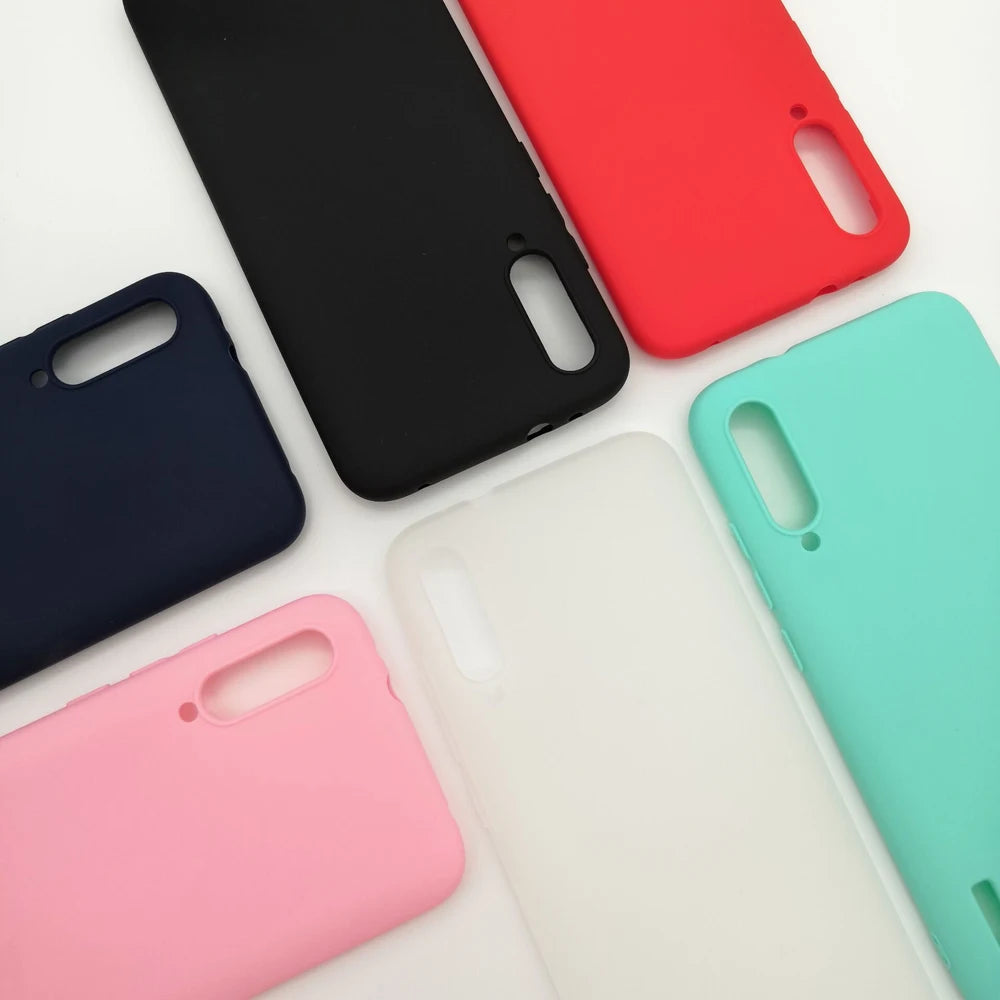 Case For Xiaomi Mi 9 SE Mi Play Case Xiaomi Mi 6 8 9 se 10 A1 A2 A3 Lite CC 9 9E Xiaomi 9T 10T Pro Silicone Soft Cover Funda