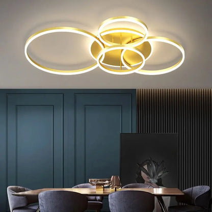 LED Ceiling Chandelier Lighting For Home Living Study Room Bedroom Dimmable Ceiling Lamp Indoor Lighting Decoration Lamps