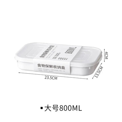 Food Storage Containers, Fresh Box, Kitchen Food Sealed Crisper Containers, Refrigerator Food Storage Containers
