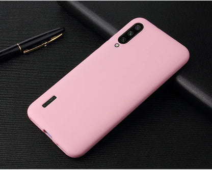 Case For Xiaomi Mi 9 SE Mi Play Case Xiaomi Mi 6 8 9 se 10 A1 A2 A3 Lite CC 9 9E Xiaomi 9T 10T Pro Silicone Soft Cover Funda