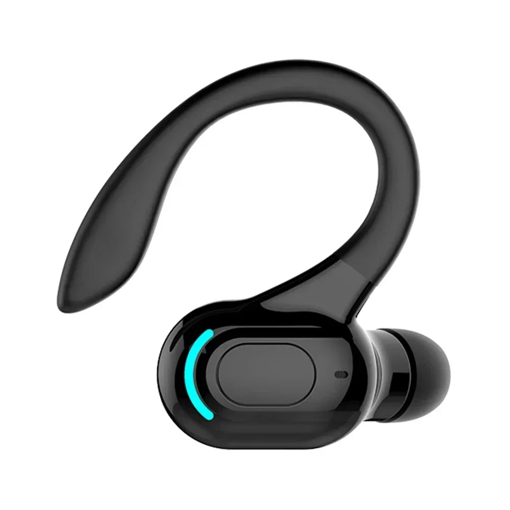 Single Ear Earbuds Call Noise Cancelling Sports Wireless Business Headphones Bluetooth Headset Long Usage Time