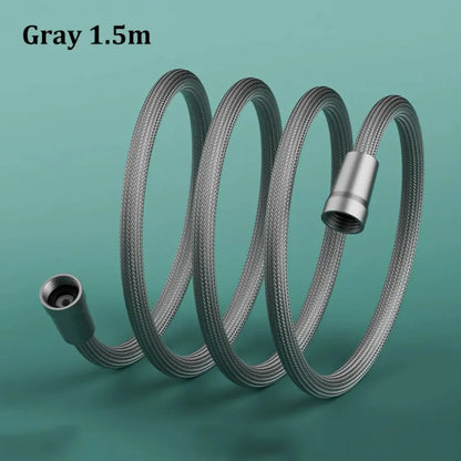 Braided shower pipe, universal water pipe, cold and hot water shower head, explosion-proof connection pipe