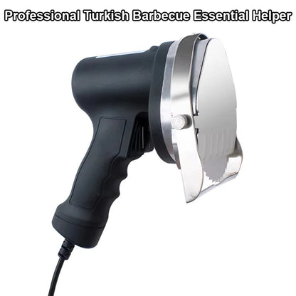 110V/220V Electric Barbecue Kebab Slicer Turkish Doner Knife Beaf Gyro Shawarma Cutter Roast Meat Cutting Machine With 2 Blades