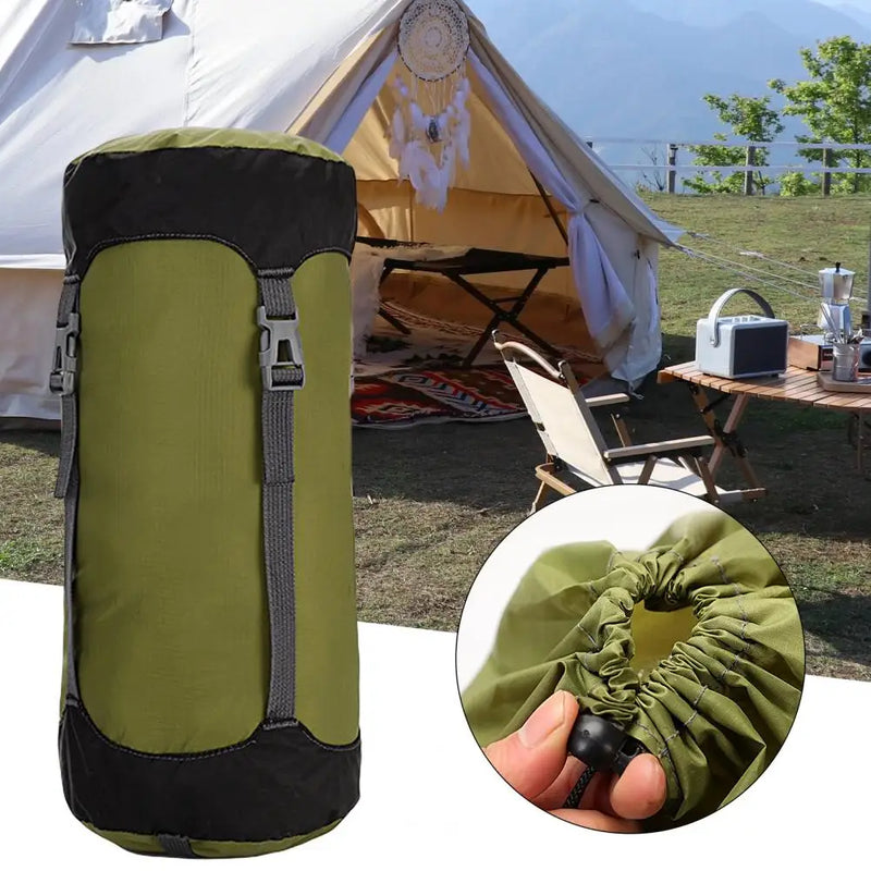 18/30/45/52-Liter Outdoor Sleeping Bag Compression Sack Large Capacity Adjustable Buckle Storage Bag Outdoor Gear Sleeping Bag