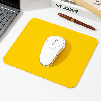 Small PU mouse pad Non-Slip Gaming Desktop Leather Mouse Pad Waterproof Anti-Scratch Easy To Clean Mat For PC Laptop Desktop