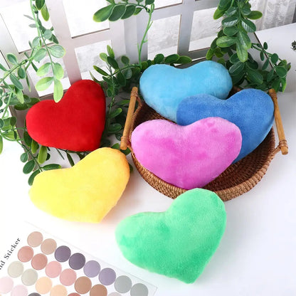 Heart Shape Decorative Throw Pillow PP Cotton Soft Creative   Cushion Lover Gift 15cm