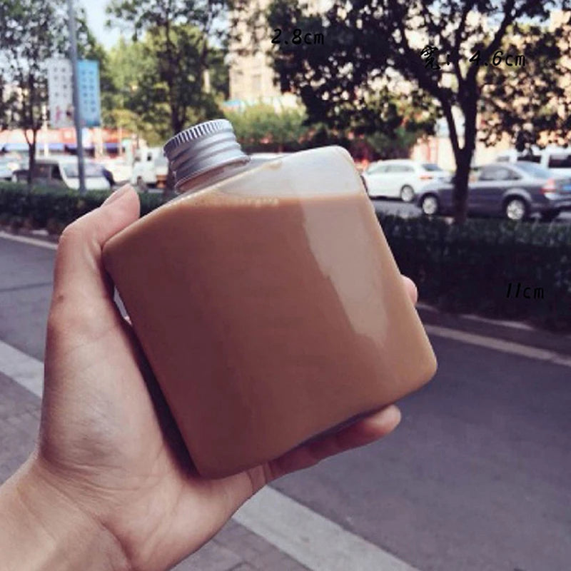 350ml Plastic Bottles For Drinks Storage Containers Drinking Water Bottles Plastic Water Bottle With Lids Caps
