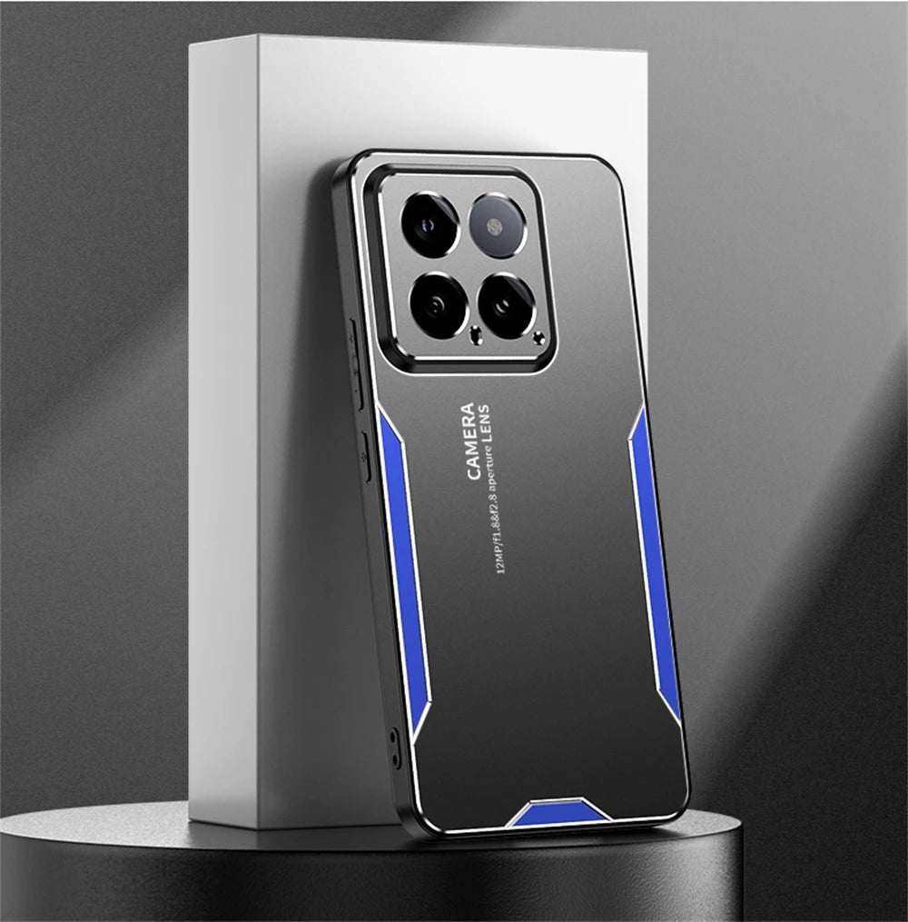ShockProof Alloy Metal Case For Xiaomi 17T 15T 13T 14T 12T 11T 12X 15 14 13 12 Mi 11i 17 Pro Max Silicone Back Cover Shell Cases