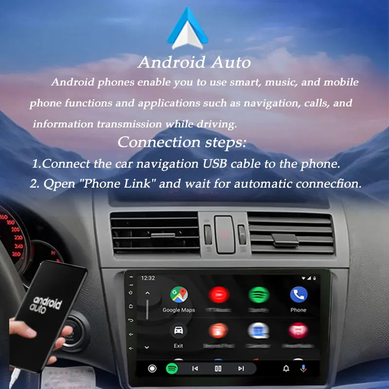 GPS Navigation for Nissan Navara 2006 - 2012 CarPlay Car Radio Video Audio Multimedia Player DSP Stereo Bluetooth  QLED Screen