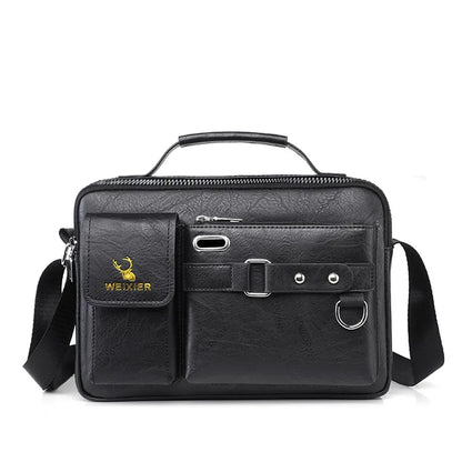 Suitcase Bag Men Leather Women's Briefcase Bag Men's Executive Briefcase in Legitimate Leather Designer Luxury Bags Handbag