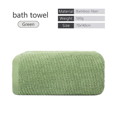 Bamboo Fiber Towels Sets Home Bath Towels for Adults Face Towel Thick Absorbent Luxury Bathroom Towels Hand Towels Quick Drying