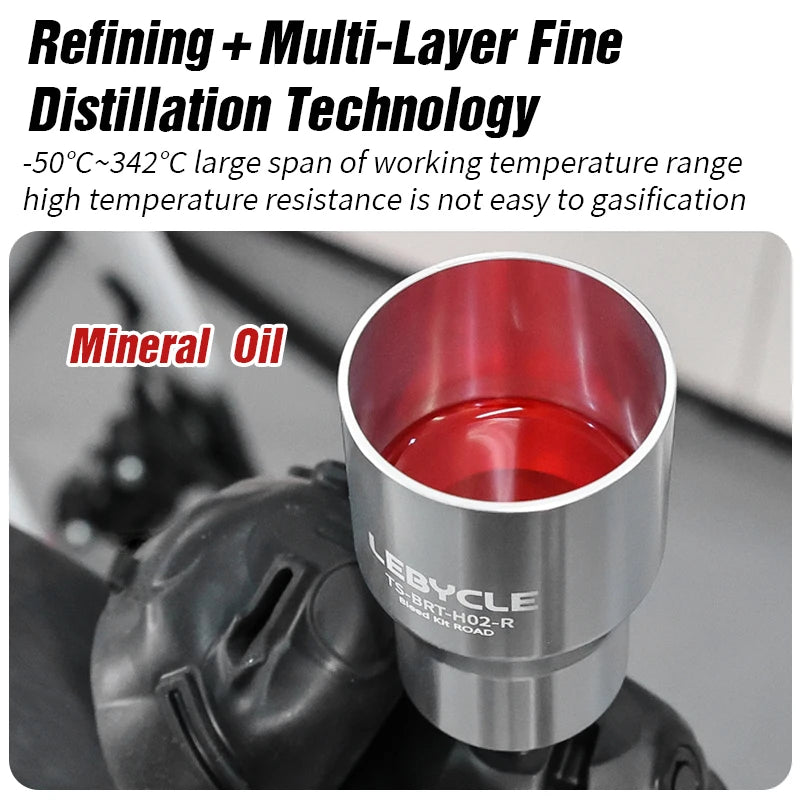 LEBYCLE Bicycle Brake Mineral Oil 60ML DOT Hydraulic Brake Oil 60ML For Shimanod MGUARA Tektro Bike Hydraulic Brake Systems
