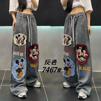 Original Design Sense Long Slacks 2025 Autumn New Fashionable Loose Casual Pants Ladies With Draped Straight Wide-Leg Trousers