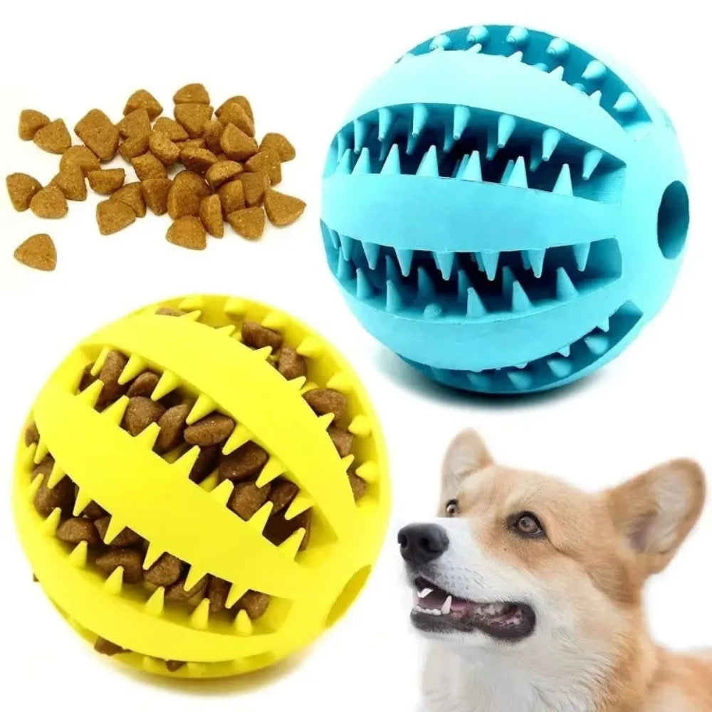 Pet Dog Toy Self-Entertainment Boredom Relief Molar Teeth Leak Food Ball Bite-Resistant Puppy Hide Watermelon Outdoor Dogs Fun