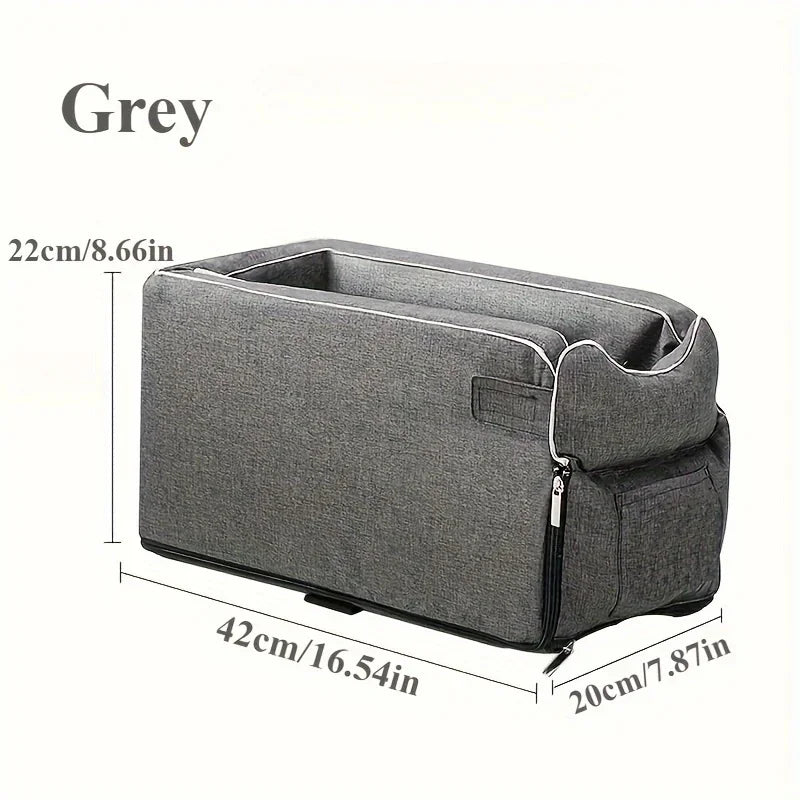 Portable Dogs Cats Car Seat Cat Dog Bed Central Control Handbag Travel Pets Safety Seat Pet Car Booster Seat Kennel Pet Supplies