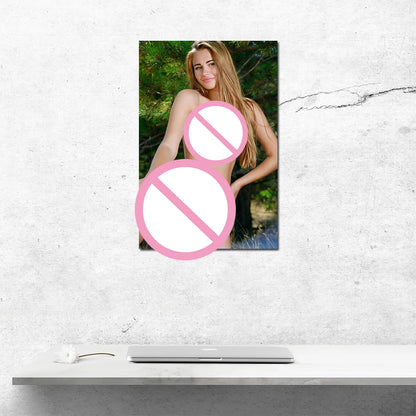 Bedroom Decoration Aesthetic Blonde Beauty Picture Printed Posters Canvas Painting Wall Art for Living Room Home Decor