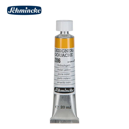 Germany Schmincke Designer Gouache Paint Tube 20ml Opaque Gouache Paint Professional Artist 48 Colors Drawing Art Supplies Cute