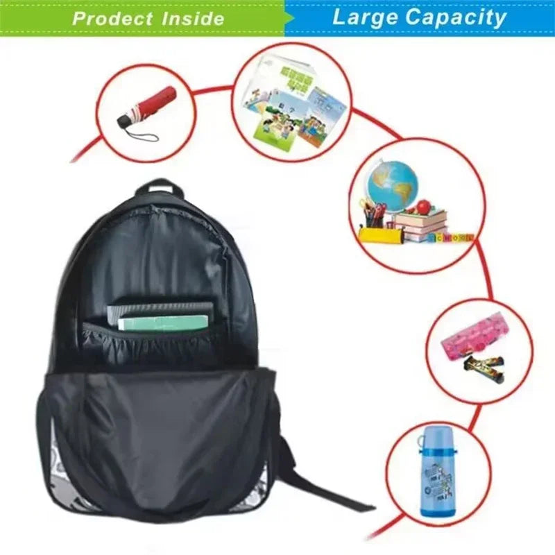 Backpacks Movie Residents Evil Boys and Girls Student Birthday Gift Child School Bags Large Capacity Camping Durable Rucksack