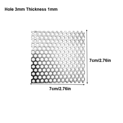 Stainless Steel Floor Drains Net Cover Square Drain Hole Shower Hair Catcher Filter Stopper Kitchen Bathroom Hardware Parts