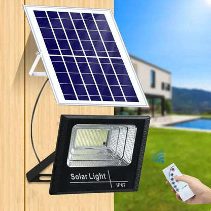 Solar Powered Lighting Automatically Lights Up In The Dark And Projects Light For Home Users Outdoor Lights Are Waterproof And
